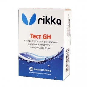 Тест GH Rikka - тест на Общую жесткость в воде (50 измерений)
