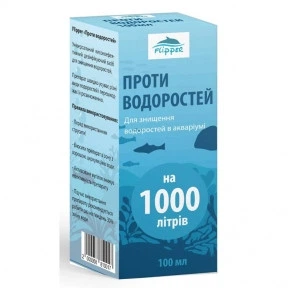Проти Водоростей Flipper - препарат против водорослей в аквариуме 100 мл