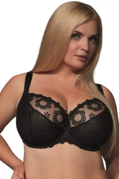 Бюстгальтер із м'якою чашкою Kris Line Fortuna Black Brasoft 75E L1100 BL чорний