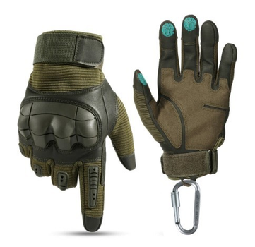 Тактические перчатки с пальцами Maco Gear A16