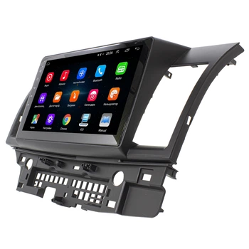 Штатная автомагнитола Lesko для Mitsubishi Lancer X (2015-2017гг.) 10.1" 2/32Gb Wi Fi Optima GPS IGO Android