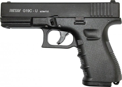 Стартовий пістолет Retay Arms G 19C-U 9 мм Black 11950420