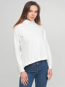 Демісезонний светр BEBE PLUS 24374 L (73727L) Молочний