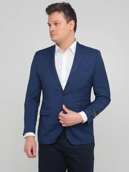 Піджак однобортний, однотонний Pedro del Hierro PK2566 XL (23635XL) Синій