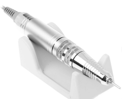 Ручка універсальна для фрезера Nail Drill, ZS на 45000 об/хв, срібло