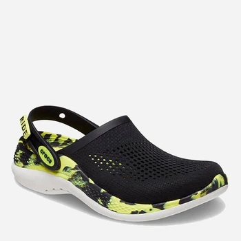 Крокси LiteRide 360 Black/Citrus, розмір 37