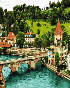 Картина по номерам Art Story Немецкий замок AS 0693 40x50см в коробке