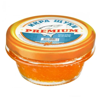 Ікра щуки "Premium", 112 р., скло. банку, до10063