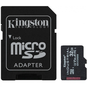 Kingston メモリー 32GB 2枚セット 64GB DDR4 Kingston microSDHC 32GB Industrial Class 10 UHS-I V30 A1 + SD