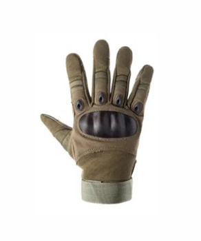 Закриті тактичні рукавички Оливкові Розмір XL (2105224219)