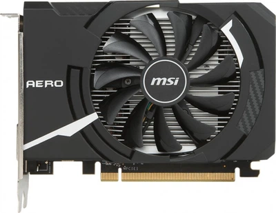 Відеокарта RX 560 4GB MSI AERO ITX GDDR5 (128bit) (1295/7000) (DVI, HDMI, DisplayPort) (RX 560 AERO ITX 4G OC) Б/В