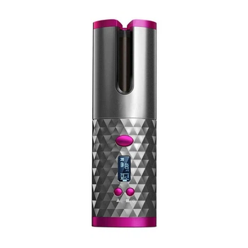 Бездротова авто плойка 3/4 дюйма Hair Curler Automatic Сірий (ICL44)