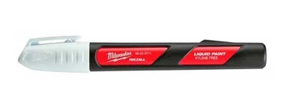 Маркер Milwaukee Inkazall на основе жидкой краски, белый (48223711)
