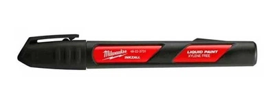 Маркер Milwaukee Inkazall на основе жидкой краски, черный (48223731)