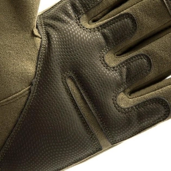 Тактические перчатки военно-армейские L Зеленый