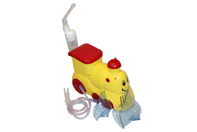 Інгалятор (небулайзер) Dr.Frei Turbo Train для дітей компресорна гарантія 5 років