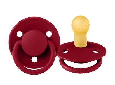 Пустушка латексна BIBS De Lux Latex Ruby 6 міс.+ розмір 2