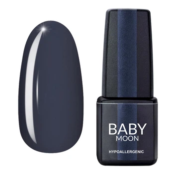 Гель лак Baby Moon Midnight Gel polish №009 темно-серый 6 мл ( 5908254000348 )