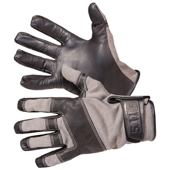Тактические перчатки 5.11 TAC TF TRIGGER FINGER GLOVE 59362 Medium, Grey (Сірий)