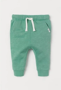 Спортивные штаны зеленые неутепленные H&M 92см (40006427)