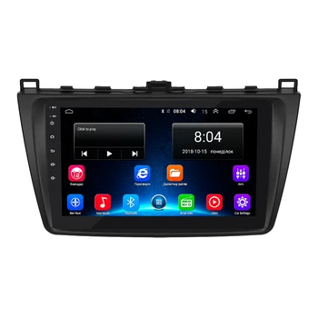 Штатна магнітола Lesko для Mazda 6 II (GH) Рестайлінг 2009-2013 екран 9" 2/32Gb/ Wi-Fi Optima GPS Android