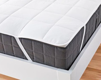 Стеганый наматрасник односторонний на резинках по углам U-Tek Simple Light 90x190