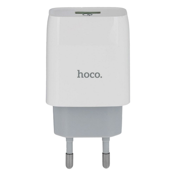 Сітковий зарядний пристрій Hoco C72Q Glorious QC3.0 Type-C Колір Білий