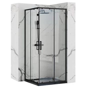 Душова кабіна REA PUNTO BLACK 80X80 (REA-K4800)