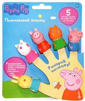 Ігровий набір Peppa Pig Пальчиковий театр (4820171713785)