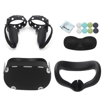 Набор защиты 6-в-1 для Oculus Quest 2 Black