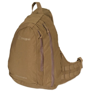 Рюкзак тактический для скрытого ношения оружия Snugpak Crossover Single Shoulder Strap Concealed Day Pack 9215 Coyote Tan
