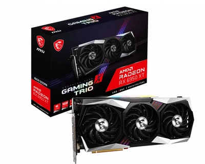 Видеокарта AMD Radeon RX 6950 XT 16GB GDDR6 Gaming X TRIO MSI (Radeon RX 6950 XT Gaming X TRIO 16G)