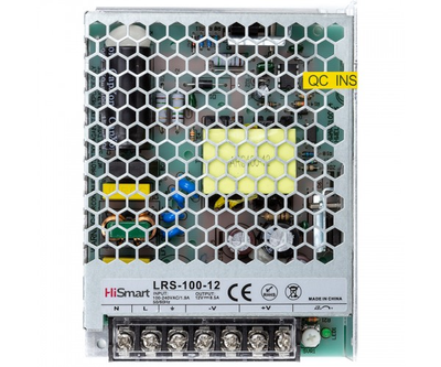Блок питания HiSmart 12V, 8.5A, 100W
