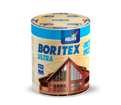 Лазур для дерева з воском Helios Boritex Ultra ебенове дерево 0,75 л