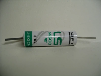 Батарейка Saft LS14500 (LiSOCl2) 3.6 V літієва з висновками