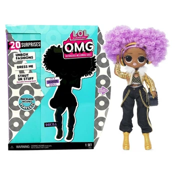 Кукла LOL Surprise OMG 24K D.J. (MGA Entertainment, США) ЛОЛ Сюрпрайз ОМГ Модная кукла 24К Диджей (574217E7C)