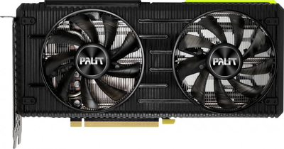 Відеокарта RTX 3060 Ti 8GB Palit Dual V1 GDDR6 (256bit) (1410/14000) (3xDisplay Port, HDMI) (NE6306T019P2-190AD/LHR) Нова
