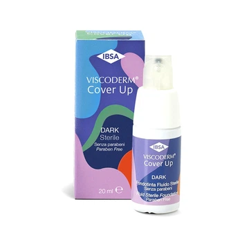 Viscoderm Cover Up Cream dark - Стерильная жидкая темная тональная основа 20 мл