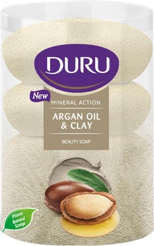 Туалетне мило Duru Mineral Action Арганова олія та глина 4 х 100 г (8690506518011)