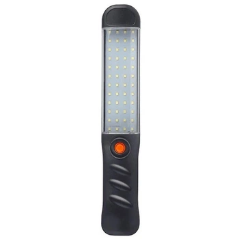 Акумуляторний ліхтар LED лампа USB з магнітом та гачком PC 048 Чорний