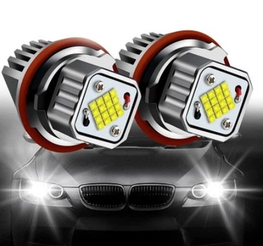 LED маркери для ангельських глазок на BMW E39 E53 E60 E61 E63 E65 E66 E87 525i 530i xi 545i X3 M 80W CREE Білий Avtoexpect (10337)