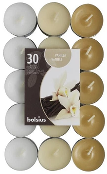 Свеча чайная ароматизированная Ваниль Bolsius 30 шт (p15-30-67Б VAN)