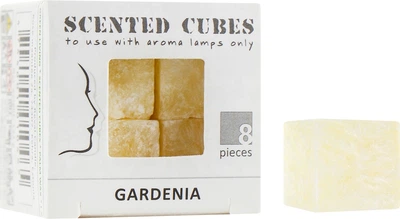 Аромакубики "Гарденія" - Scented Cubes Gardenia Candle 8шт (565925-38647)