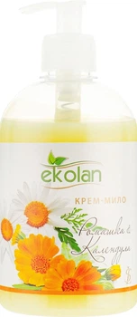 Крем-мило "Ромашка-календула" з дозатором - EkoLan 500ml (733183-34871)