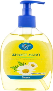 Жидкое мыло антисептическое "Ромашка" - Flower Shop 300ml (369135-31687)
