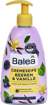 Рідке крем-мило з ароматом ягід та ванілі - Balea 500ml (1047540-51084)
