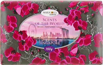 Тверде туалетне мило "Сінгапур" - Marigold Natural Soap 150g (695893-23209)