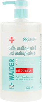 Мыло антибактериального и противомикробного действия - Waider 500ml (798670-35202)