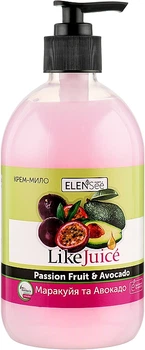 Крем мыло жидкое "Маракуйя-авокадо" - ElenSee Like Juice 500ml (926404-38393)