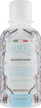 Піна для ванни "Білий мускус" - Parisienne Italia Fiorile White Musk Bath Foam 1000ml (578139-26425)